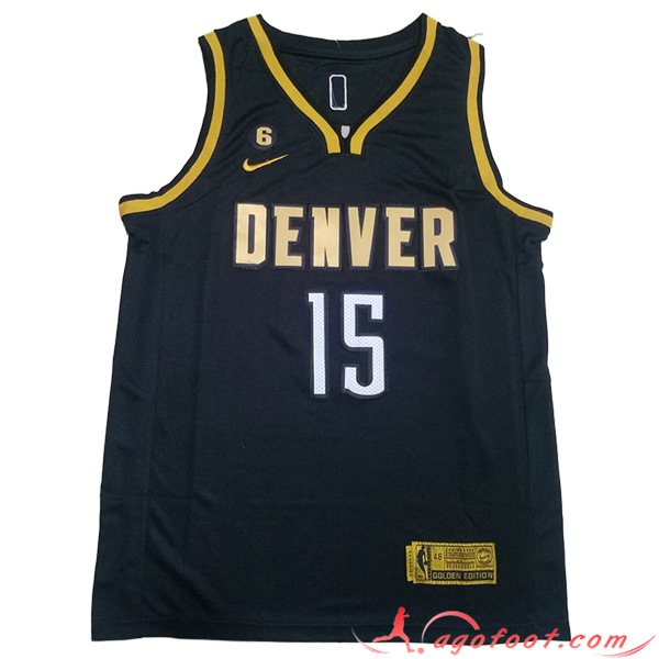 Maillot Denver Nuggets (JOKIC #15) 2023/24 Noir -03