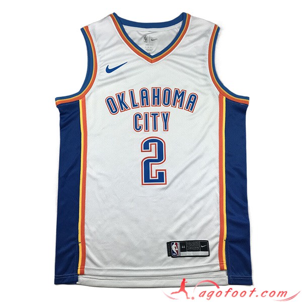 Maillot Oklahoma City Thunder (GILGEOUS-ALEXANDER #2) 2023/24 Blanc