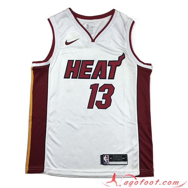 Maillot Miami Heat (ADEBAYO #13) 2023/24 Blanc -05