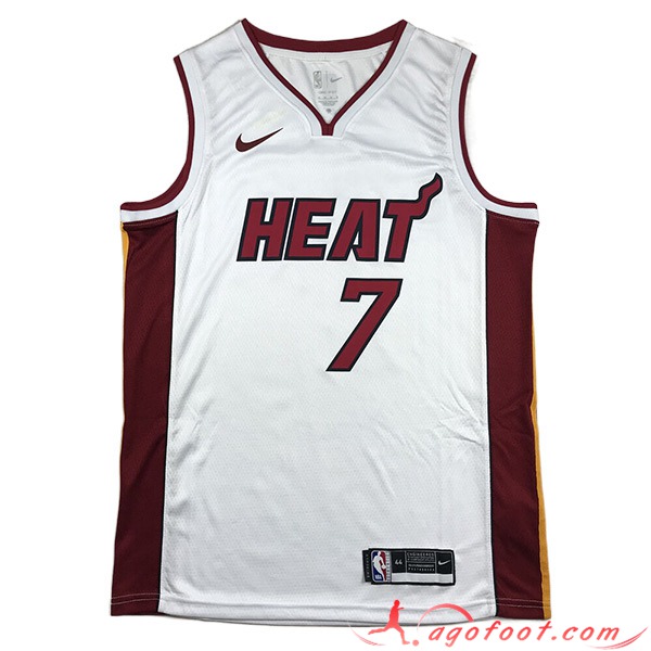 Maillot Miami Heat (LOWRY #7) 2023/24 Blanc