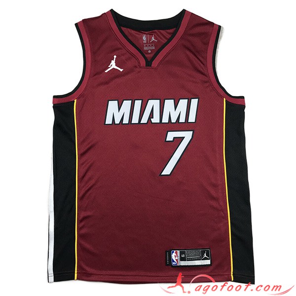 Maillot Miami Heat (LOWRY #7) 2023/24 Rouge