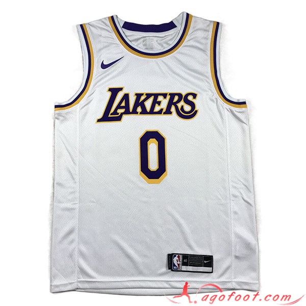 Maillot Los Angeles Lakers (WESTBROOK #0) 2023/24 Blanc