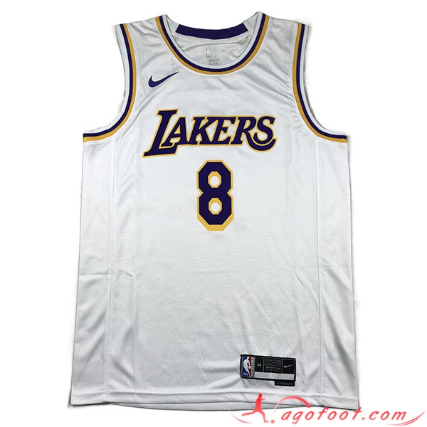 Maillot Los Angeles Lakers (BRYANT #8) 2023/24 Blanc