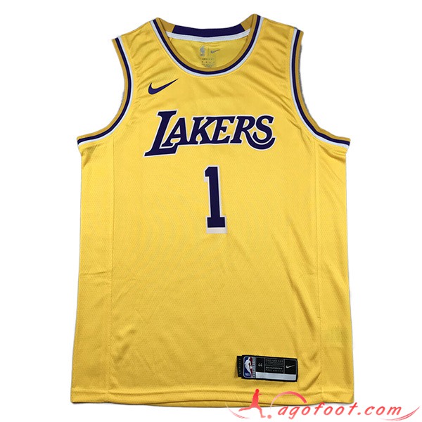 Maillot Los Angeles Lakers (RUSSELL #1) 2023/24 Jaune