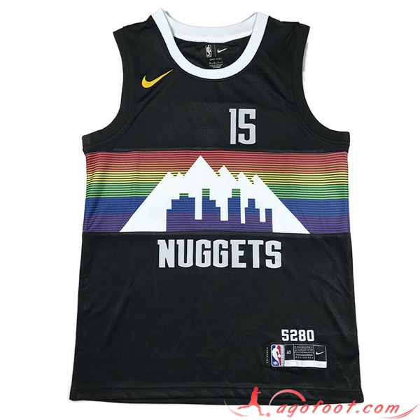 Maillot Denver Nuggets (JOKIC #15) 2023/24 Noir -02