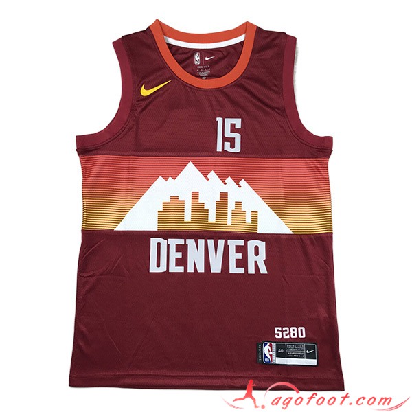 Maillot Denver Nuggets (JOKIC #15) 2023/24 Rouge