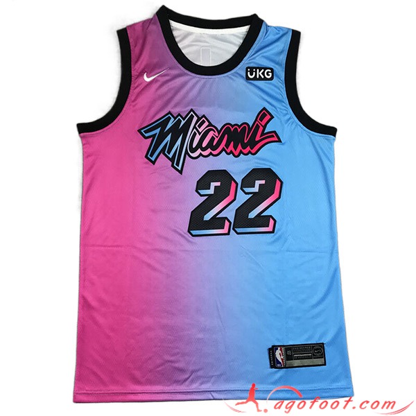 Maillot Miami Heat (BUTLER #22) 2023/24 Bleu/Rose