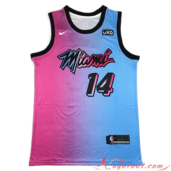 Maillot Miami Heat (HERRO #14) 2023/24 Bleu/Rose