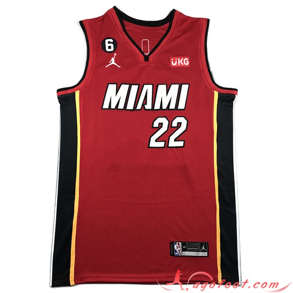 Maillot Miami Heat (BUTLER #22) 2023/24 Rouge -03