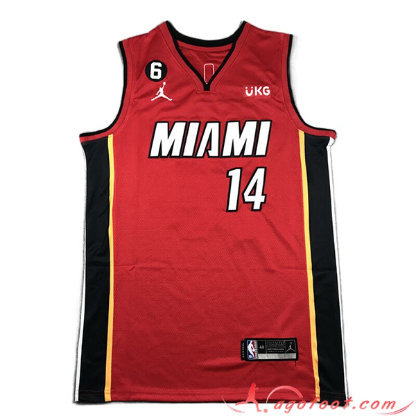 Maillot Miami Heat (HERRO #14) 2023/24 Rouge -02