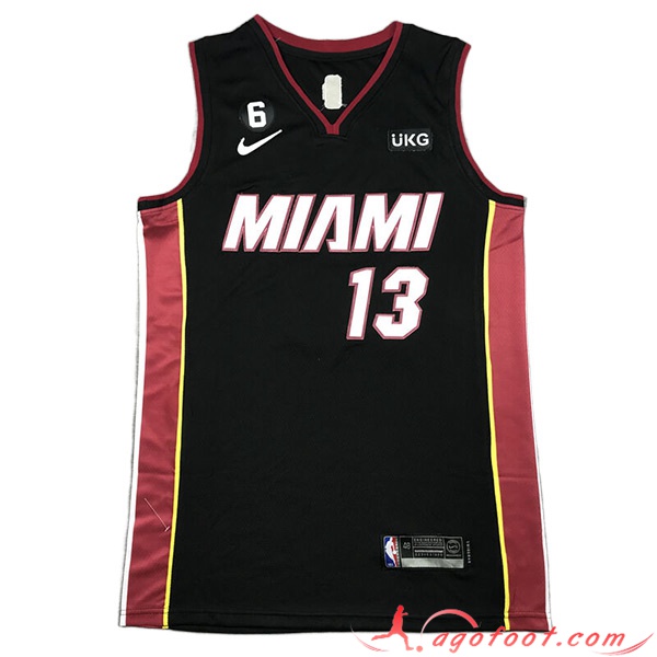 Maillot Miami Heat (ADEBAYO #13) 2023/24 Noir -03