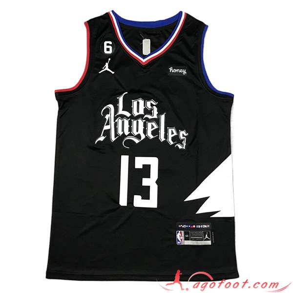 Maillot Los Angeles Clippers (GEORGE #13) 2023/24 Noir
