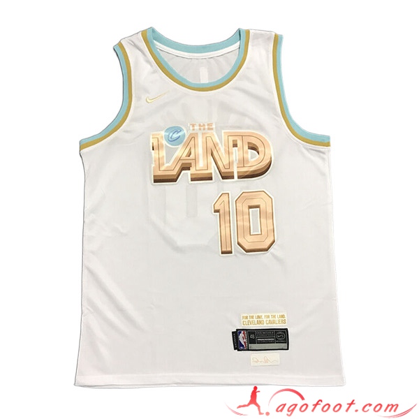 Maillot Cleveland Cavaliers (GARLAND #10) 2023/24 Blanc -02