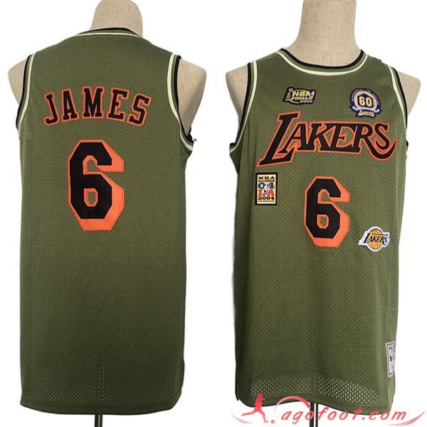 Maillot Los Angeles Lakers (JAMES #6) 2023/24 Brune