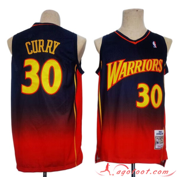 Maillot Golden State Warriors (CURRY #30) 2023/24 Rouge/Noir