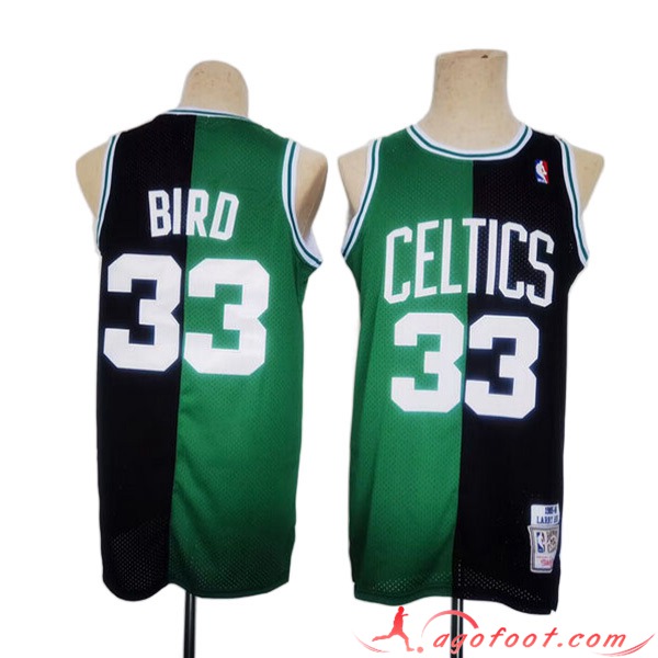 Maillot Boston Celtics (BIRD #33) 2023/24 Noir/Vert