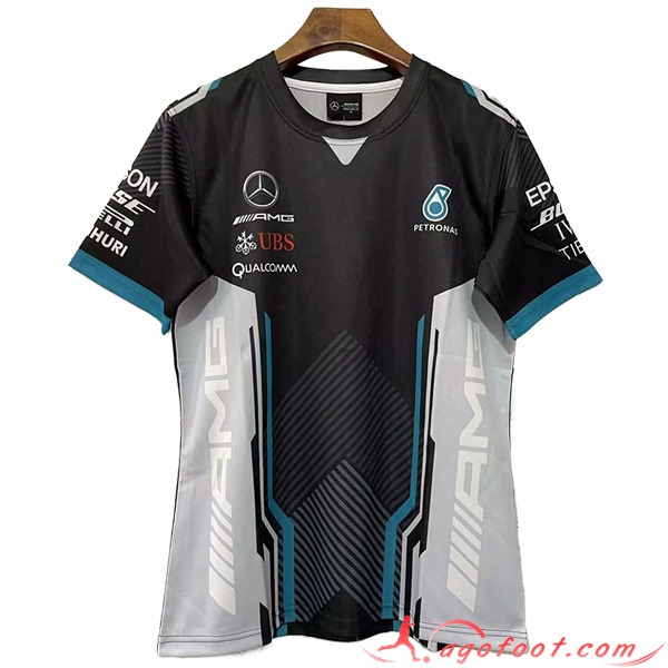 T-Shirt F1 Mercedes Benz Team Noir/Gris 2023