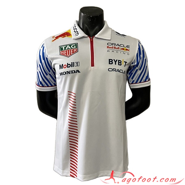 Polo F1 RedBull Racing Team Blanc 2023