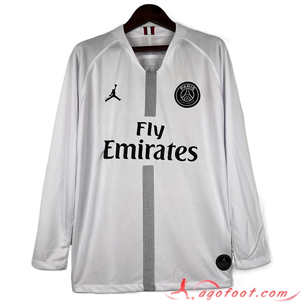 Maillot de Foot PSG Retro Exterieur Manches Longues 2006/2007