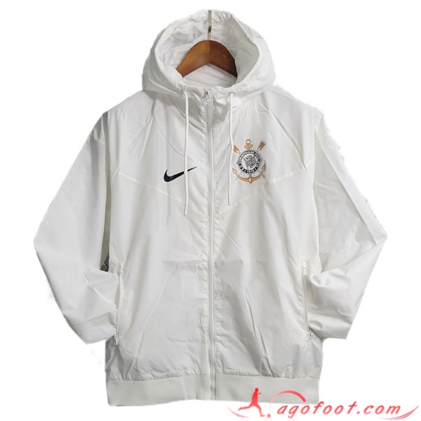 Coupe-Vent Corinthians Blanc 2023/2024