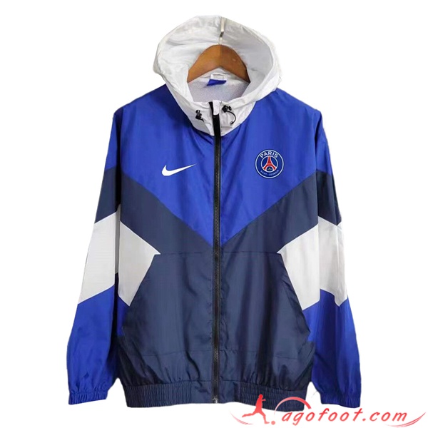 Coupe-Vent PSG Bleu/Blanc 2023/2024