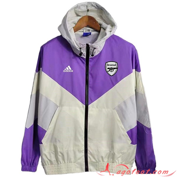 Coupe-Vent Arsenal Pourpre/Gris 2023/2024