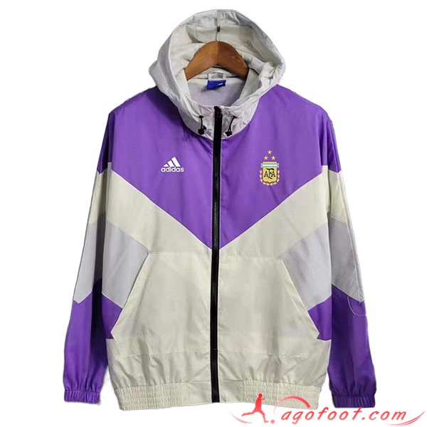 Coupe-Vent Argentin Pourpre/Gris 2023/2024