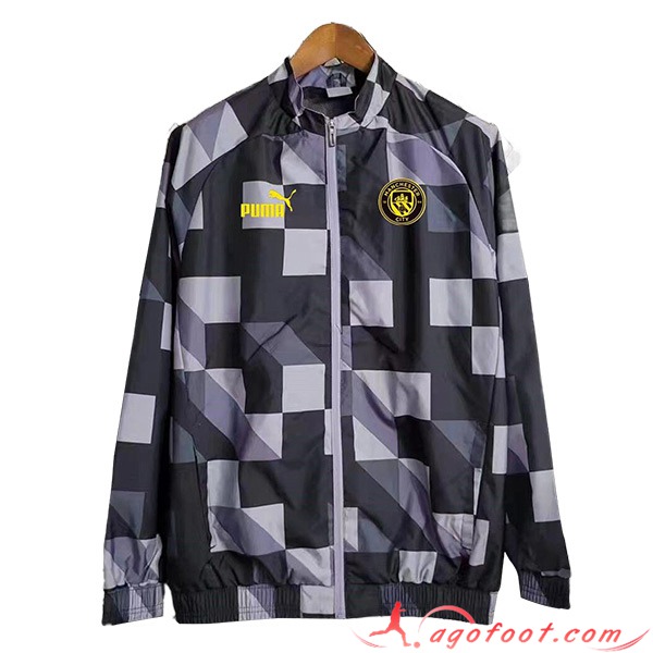 Coupe-Vent Manchester City Noir/Gris 2023/2024
