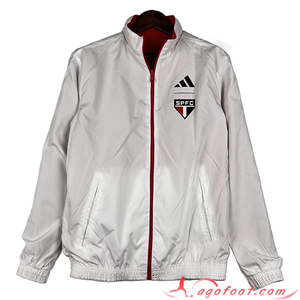 Coupe-Vent Sao Paulo FC Blanc 2023/2024 -05