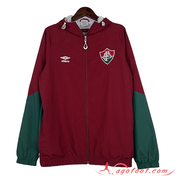 Coupe-Vent Fluminense Rouge/Vert 2023/2024
