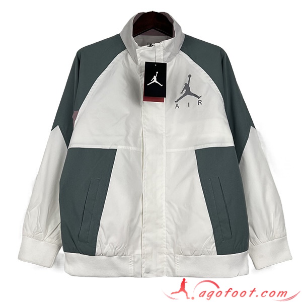 Coupe-Vent Jordan Blanc/Vert 2023/2024