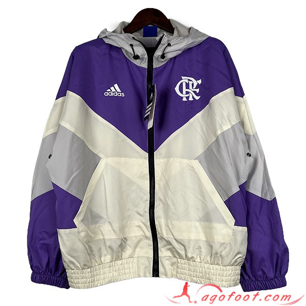 Coupe-Vent Flamengo Pourpre 2023/2024