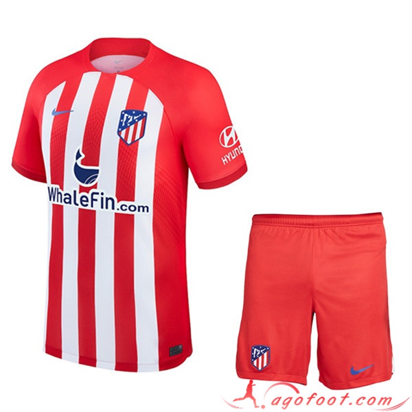 Ensemble Maillot Atletico Madrid Domicile + Short 2023/2024