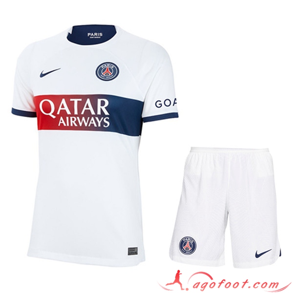 Ensemble Maillot PSG Exterieur + Short 2023/2024