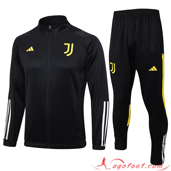 Ensemble Survetement de Foot - Veste Juventus Noir 2023/2024