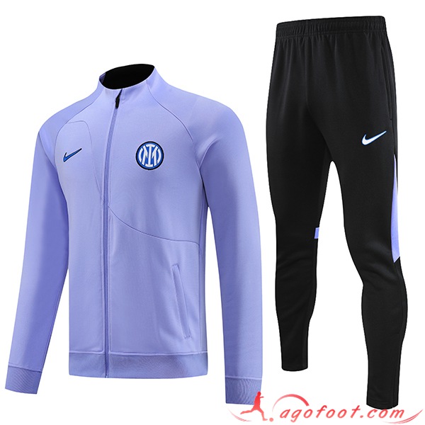 Ensemble Survetement de Foot - Veste Inter Milan Pourpre 2023/2024