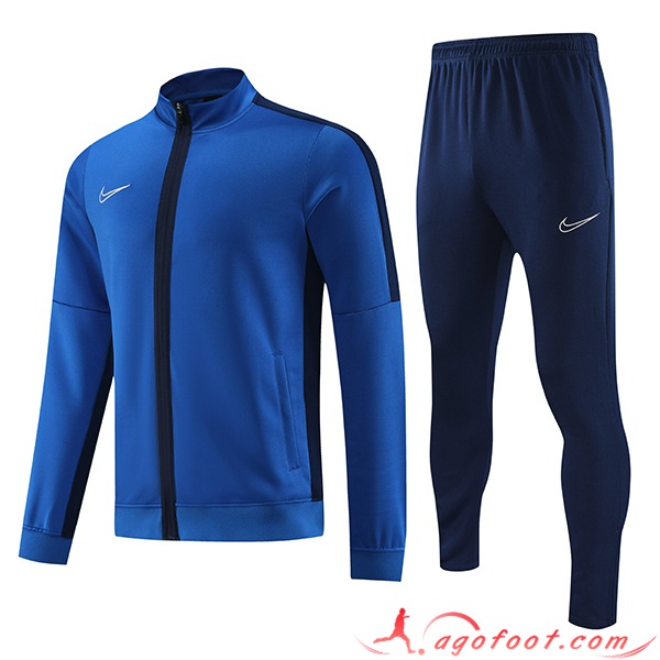 Ensemble Survetement de Foot - Veste Nike Bleu 2023/2024
