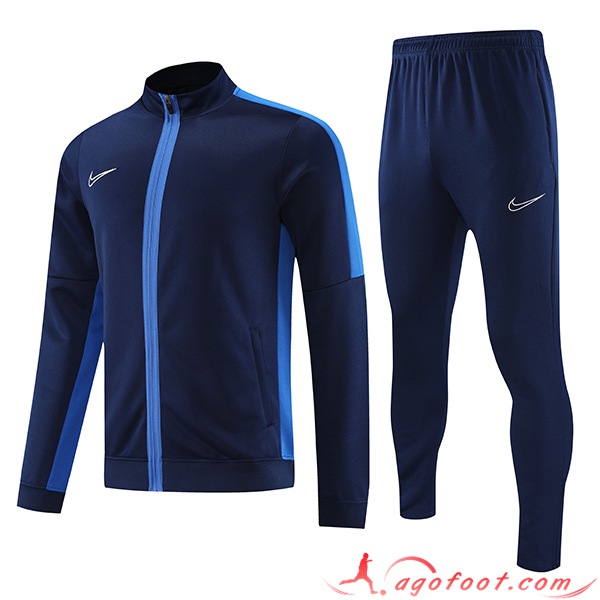 Ensemble Survetement de Foot - Veste Nike Bleu Marine 2023/2024