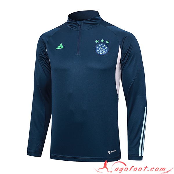 Sweatshirt Training Ajax Bleu Clair 2023/2024
