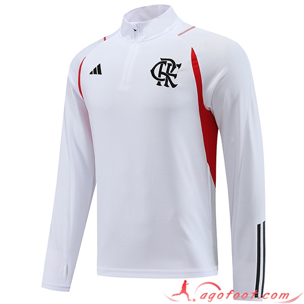 Sweatshirt Training Flamenco Blanc 2023/2024 -02