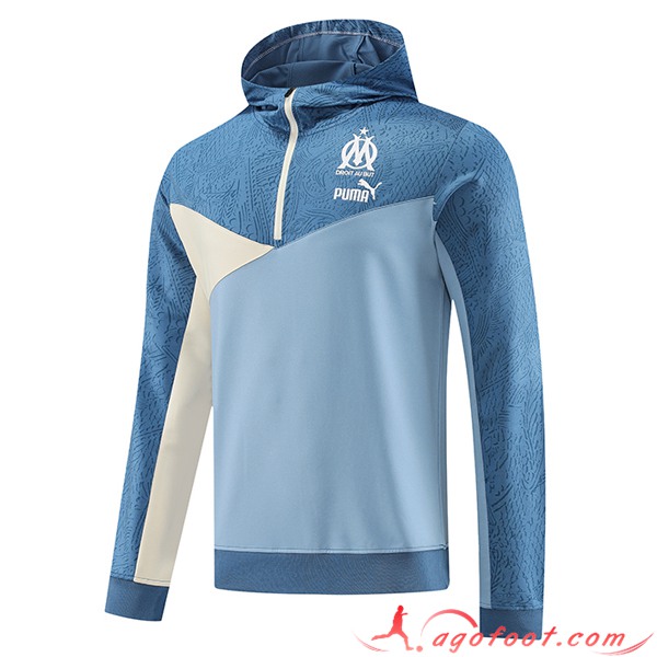 Sweatshirt Training Capuche Inter Milan Bleu Clair 2023/2024