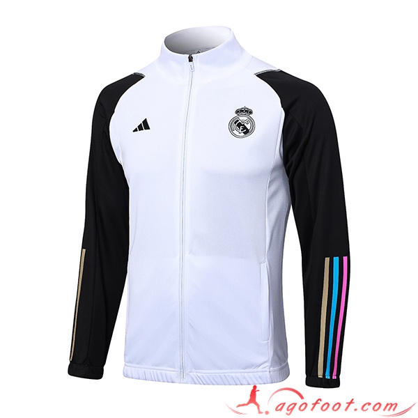 Veste Foot Real Madrid Blanc 2023/2024