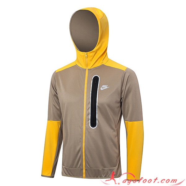 Veste A Capuche Nike Brune 2023/2024