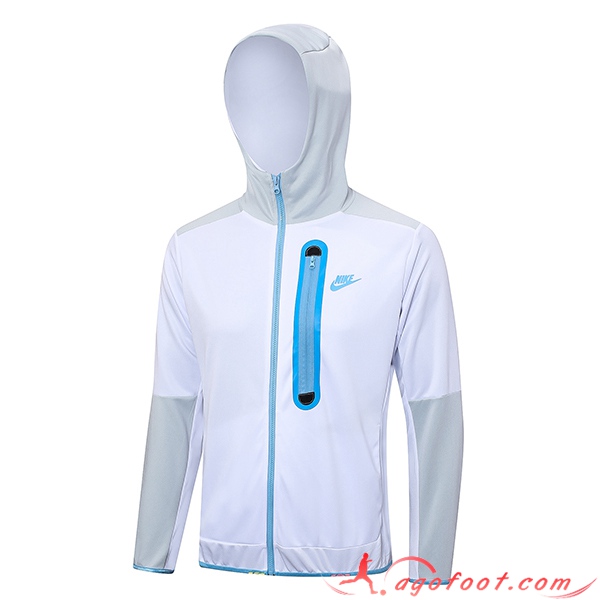 Veste A Capuche Nike Blanc 2023/2024 -02