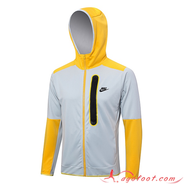 Veste A Capuche Nike Gris Clair 2023/2024