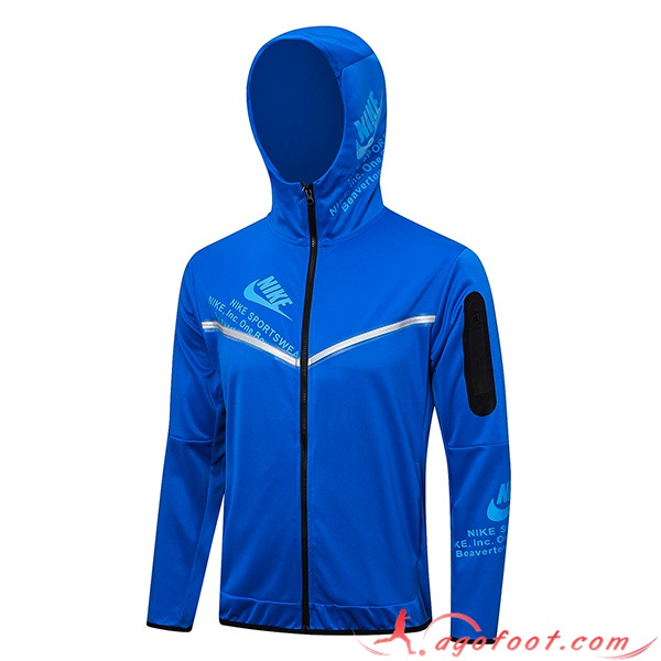 Veste A Capuche Nike Bleu 2023/2024
