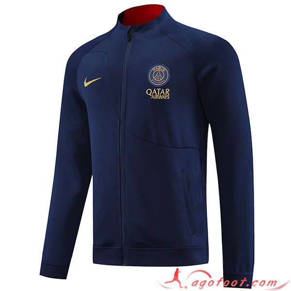 Veste Foot PSG Bleu Marine 2023/2024 -02