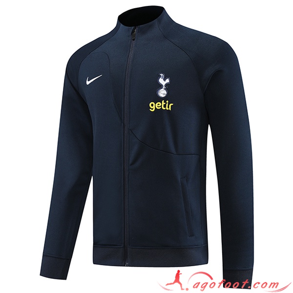 Veste Foot Tottenham Hotspur Bleu Marine 2023/2024