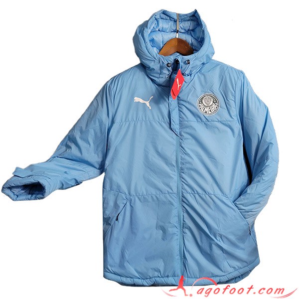 Veste A Capuche Palmeiras Bleu Clair 2023/2024
