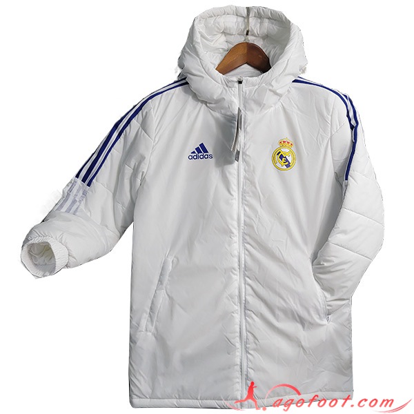 Veste A Capuche Real Madrid Blanc 2023/2024